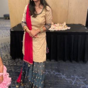 Sharara suit frim Bombay designers